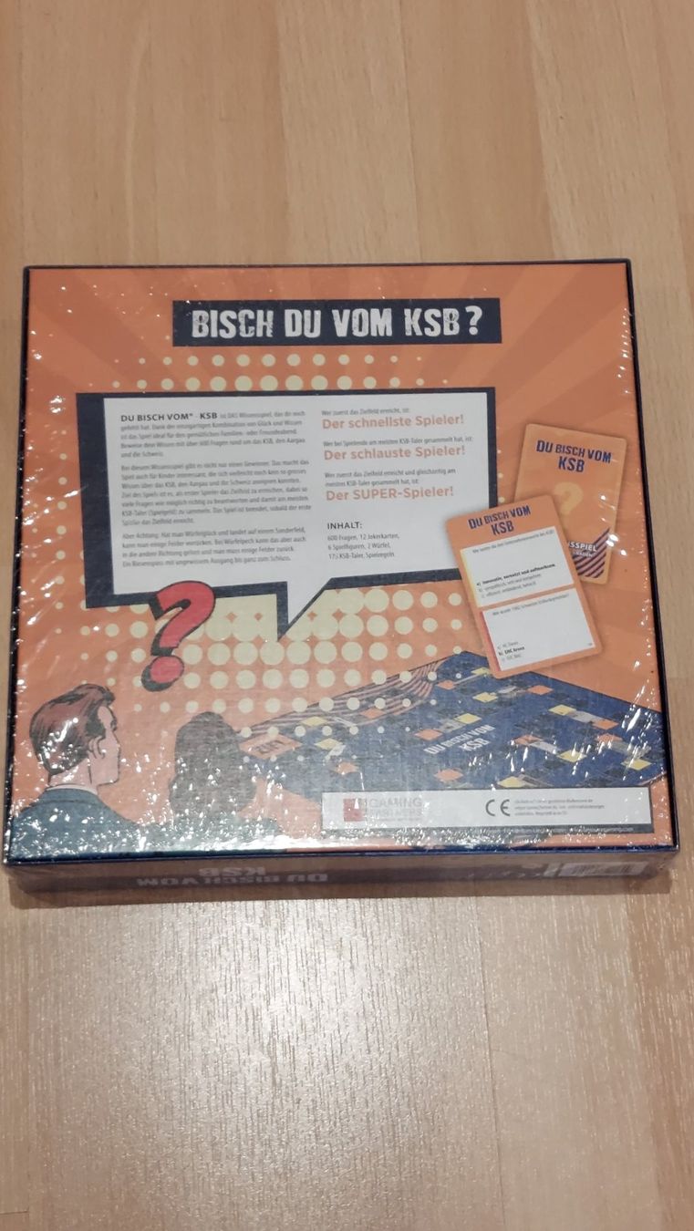 Giochi: Spiel Du bisch vom KSB – Nuovo e nell'imballaggio originale da Wettingen venduto da Egro2 1
