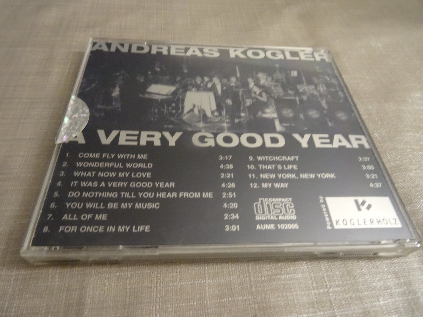 CD: Andreas Kogler CD - A Very Good Year - CD – Usato da Olten venduto da Disc-Ausverkauf 1
