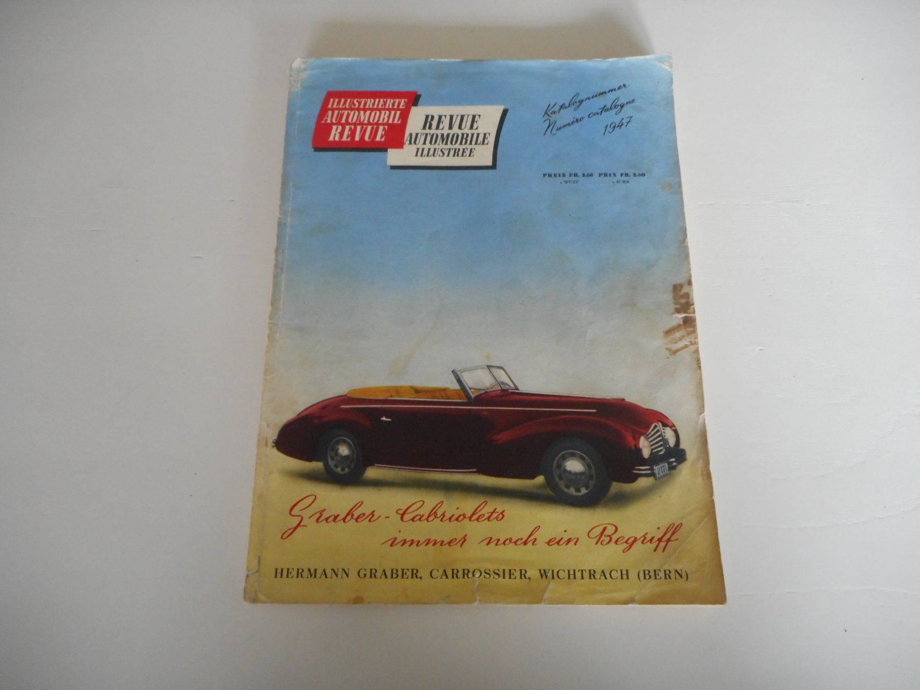 Libri: Automobil Revue 1947 Orginal – Usato da Cham venduto da Paniniworld
