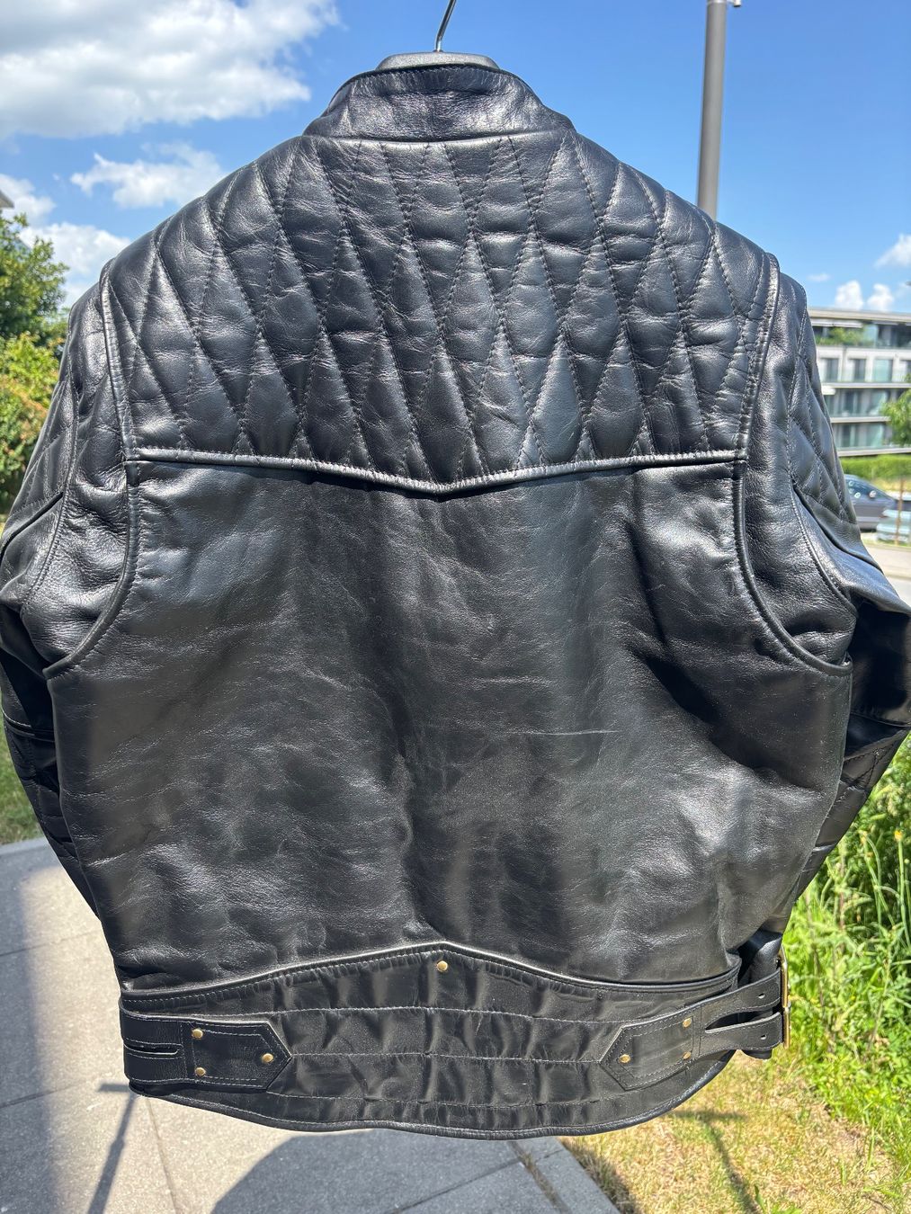 Giacche: GREAT VANSON CHOPPER BIKER LEATHER JACKET SZ 40 M L – Usato da Cossonay-Ville venduto da air_79rs 3