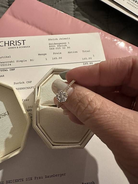 Swarovski Anelli: Swarovski Ring neu ungetragen – Usato da Schaffhausen venduto da jul_nt8x 1