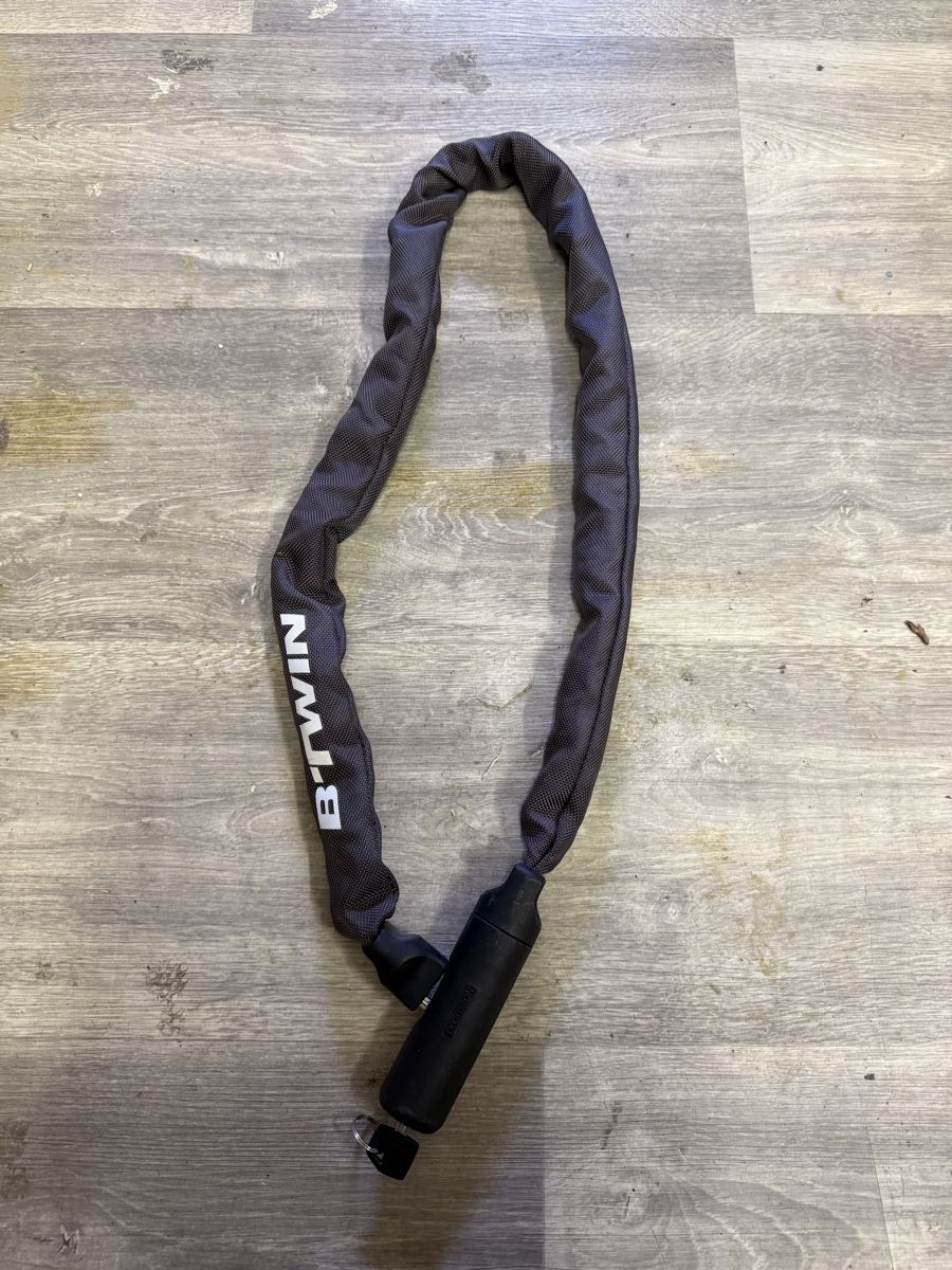 Lucchetti: B'Twin Bicycle Lock Chain with Key Good Condition – Usato da Birmensdorf ZH venduto da OGTaucher123 1