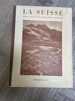 Lehrbuch La Suisse Manuel-Atlas geographisch gebraucht