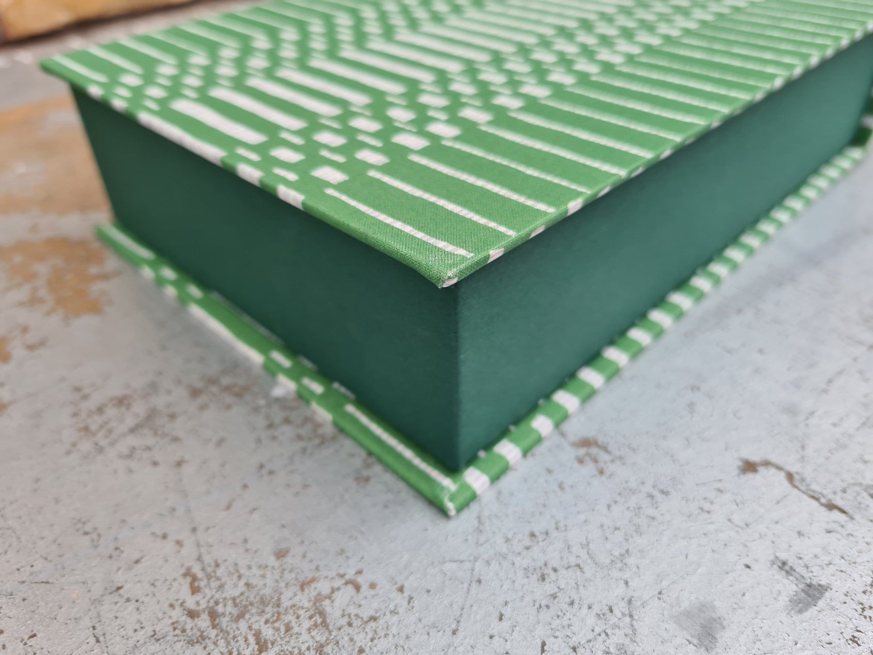 Sonstiges für Haushalt & Wohnen: Büro: Bookbinders Box A5 grün – Neu (gemäss Beschreibung) aus Romanshorn von Rachacha 5