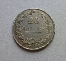 Helv. Rep. ++ 20 Batzen 1798 S