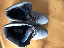 Tom Tailor Winterboots Grau Gr.38 kaum getragen