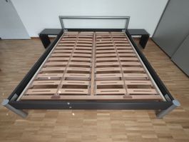 Bettgestell mit Lattenrost Superflex Doppelbett