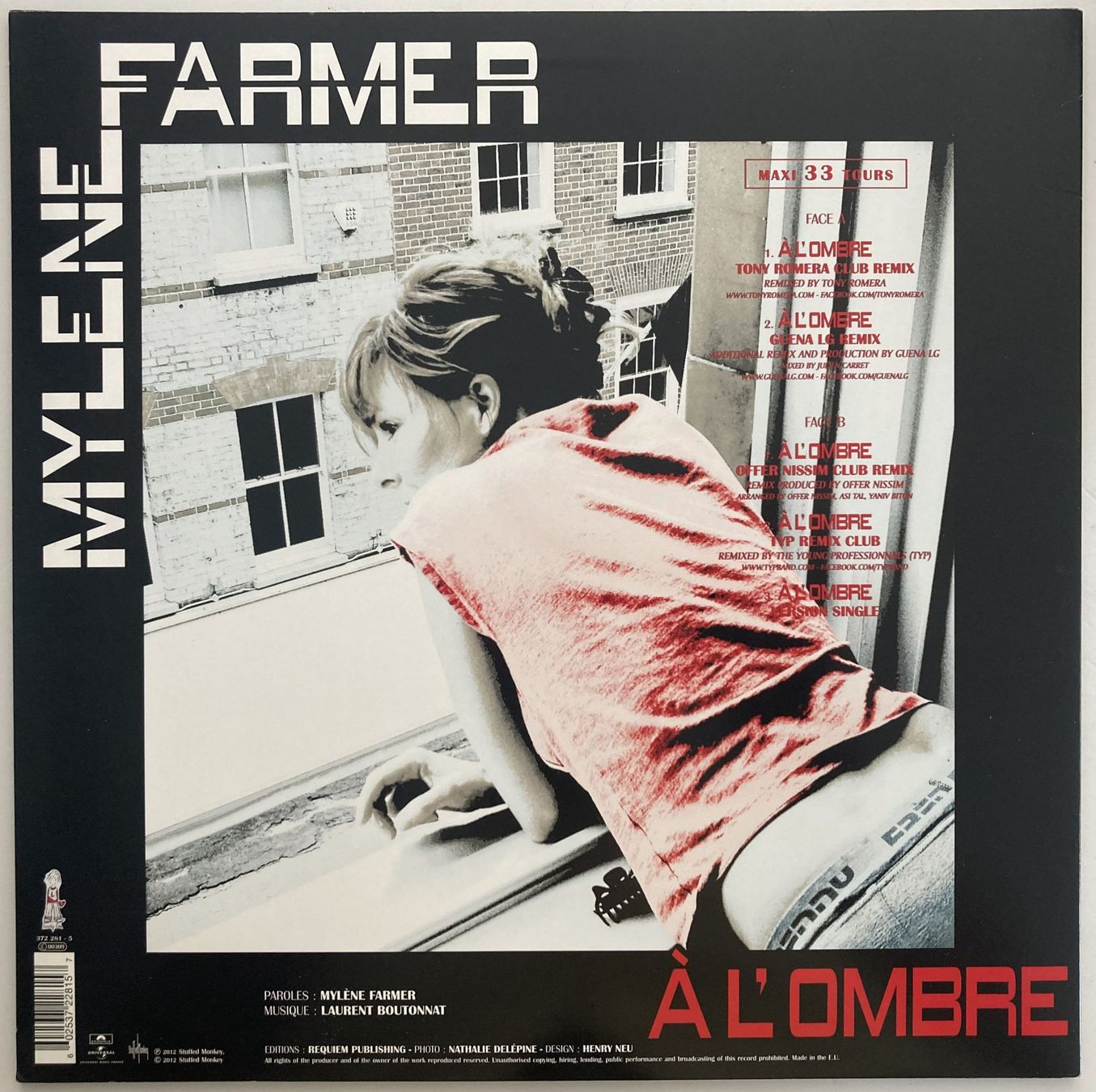 Dischi in vinile: MYLENE FARMER - A L'OMBRE – Usato da Bottens venduto da hotter-than-hell 1