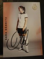 Sara Däbritz - handsigniert DFB Karte - 🇩🇪⚽