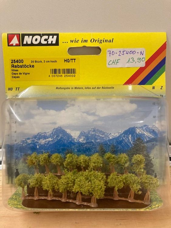 NOCH 25140 - 3 Pioppi Per Modellismo Ferroviario, Altezza 12 Cm, Scala H0 E TT. Alberi In Plastica, Realistici E Pronti All'uso. - 5