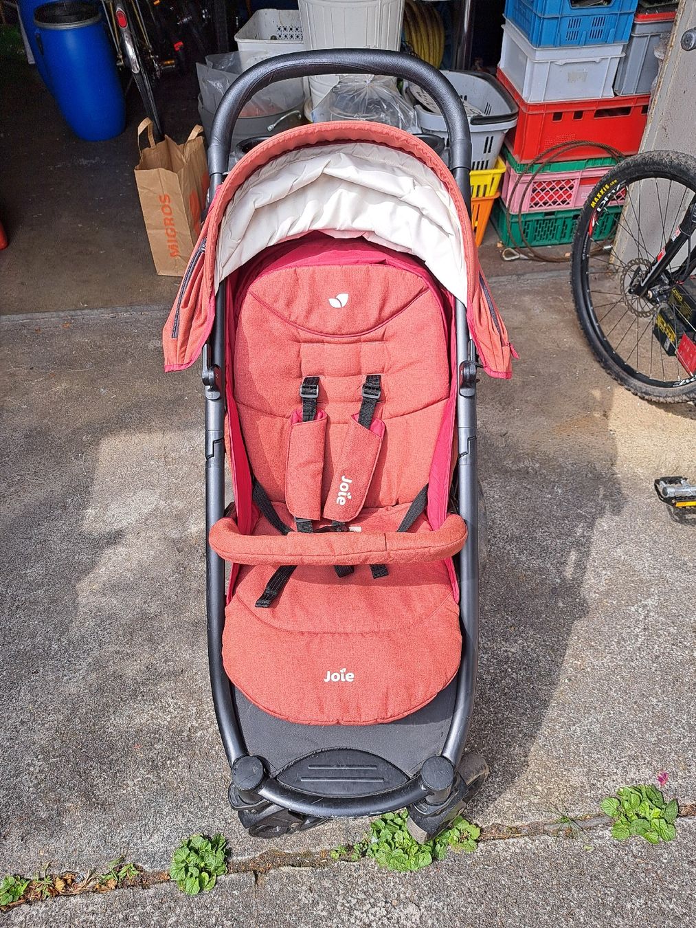 Joie Carrozzine: Joie Kinderwagen ziegelrot  – Usato da Pratteln venduto da mab_f2fz