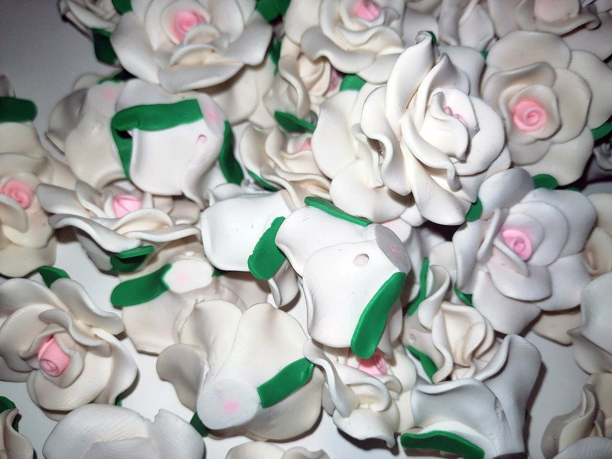 Perle (finte): Aktion! Rosenperlen 120 Stk. – Nuovo e nell'imballaggio originale da Ostermundigen venduto da LorisHome 3