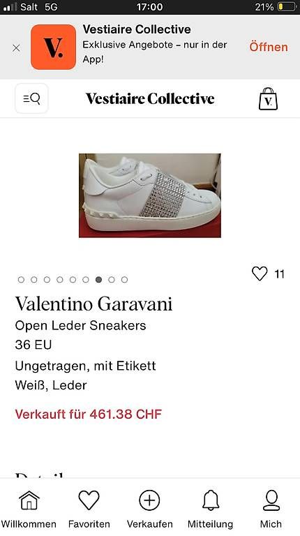 Valentino Scarpe da donna: Valentino Garavani Sneaker – Nuovo (secondo la descrizione) da Oberägeri venduto da moetmaster 2