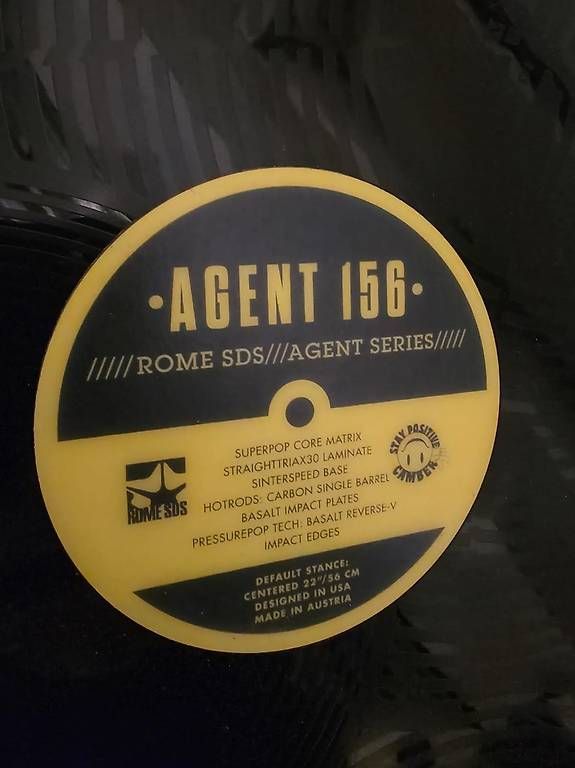 Board: Snowboard ROME Agent 156 – Usato da Oensingen venduto da Numa14 3