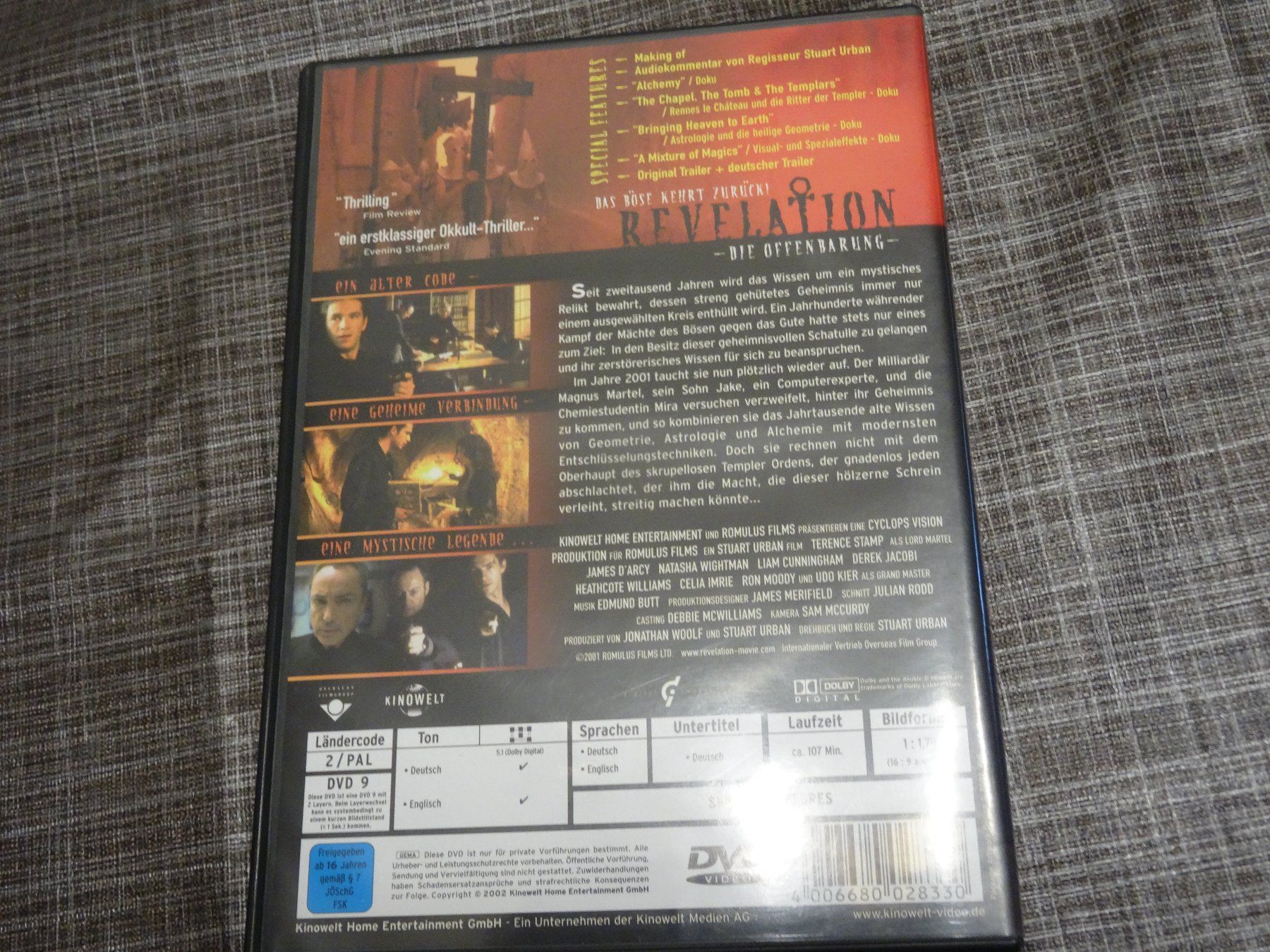 Tutti i DVDs: Revelation - Die Offenbarung DVD – Usato da Olten venduto da Disc-Verkauf 2