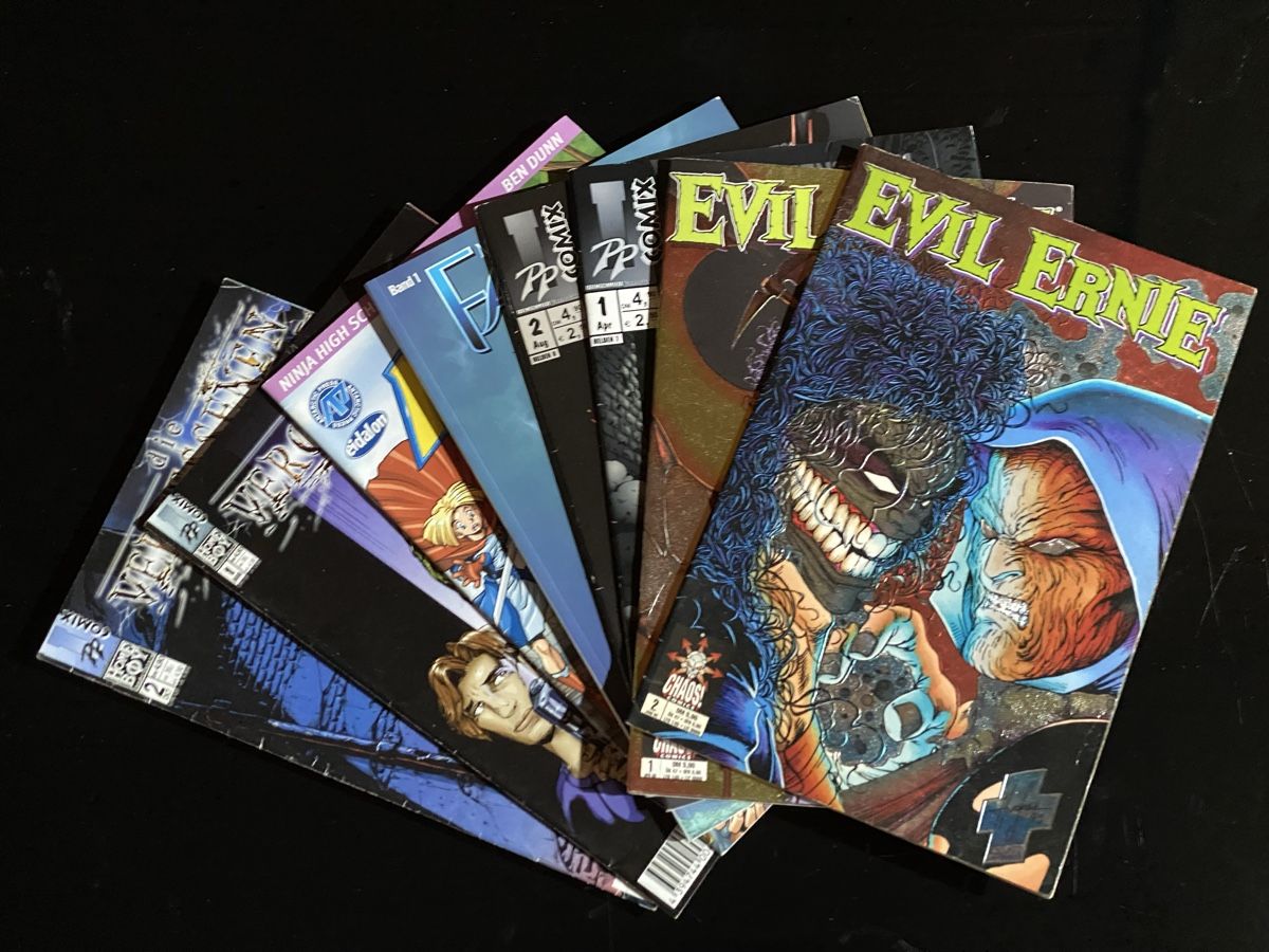 Comics: 8 Comics Konvolut , mit jeweils den ersten Nummern – Gebraucht aus Zuerich von SonderArt-Wertgut 1