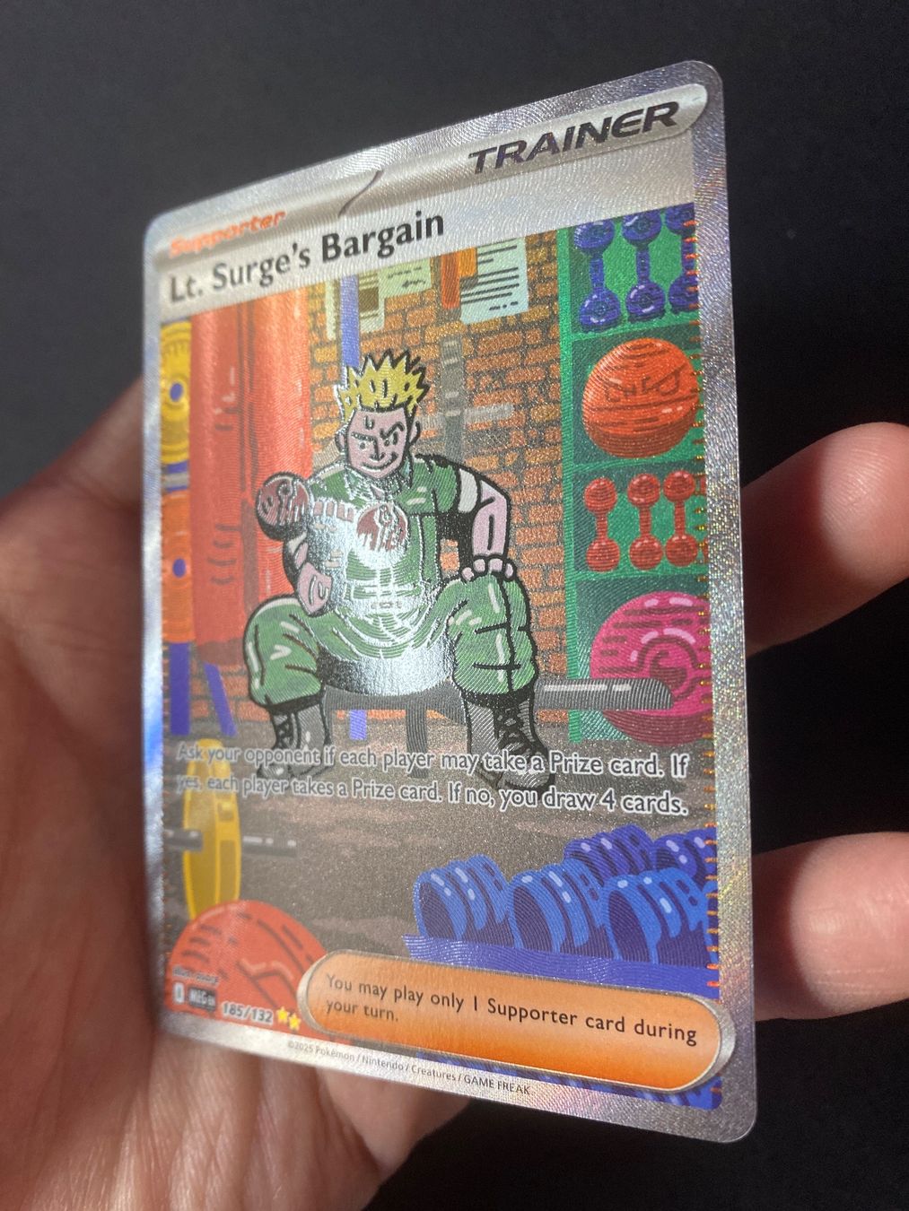 Pokémon Sammelbilder & Trading cards: Lt. Surge's Bargain 185 - SIR - Mega Evolution - EN – Neu (gemäss Beschreibung) aus Hausen AG von Shrade 2