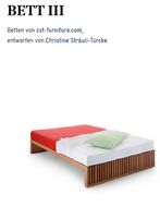 Design Holzbett