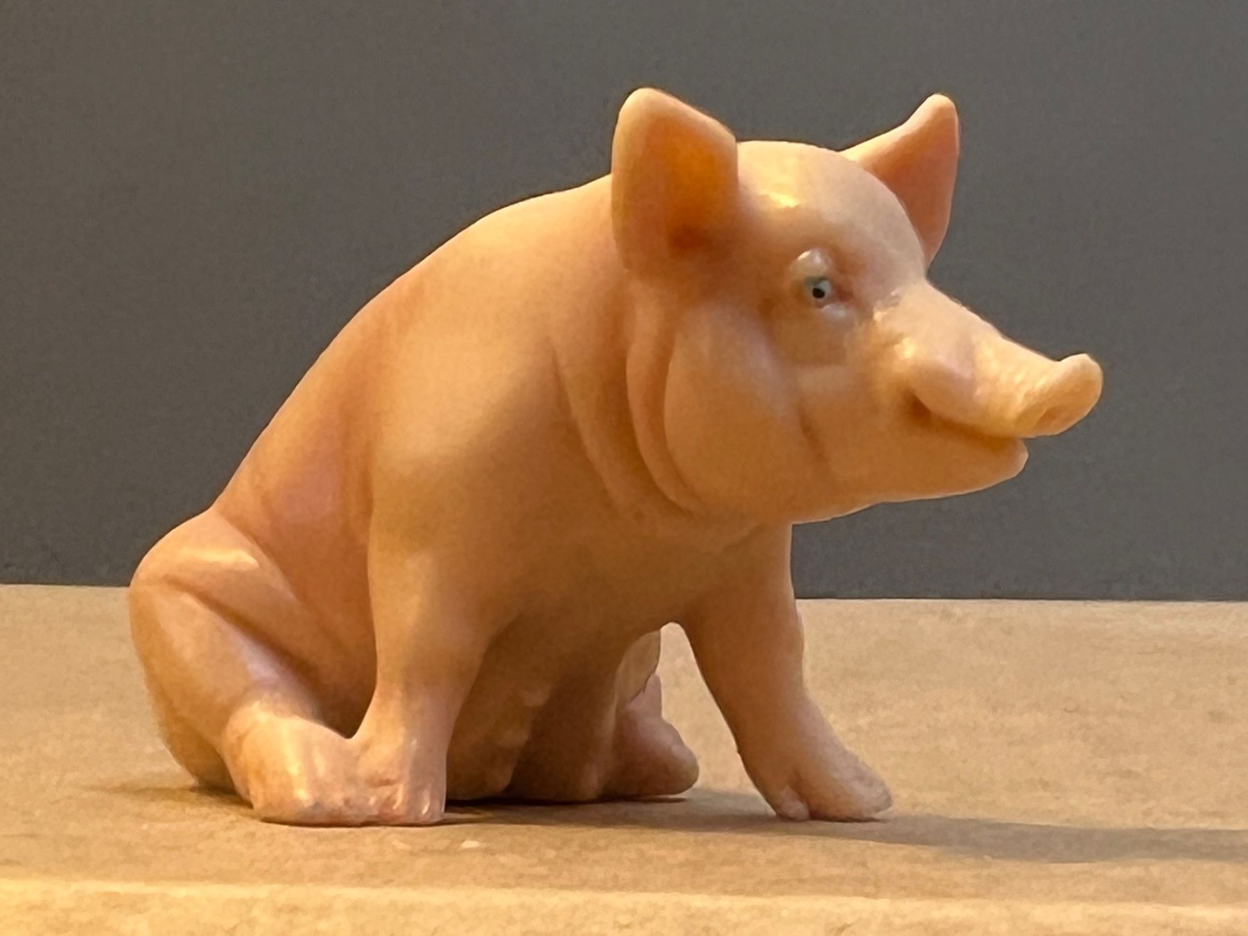 Schleich Statuette: Schleich Schwein sitzend 13202 – Usato da Ennetbaden venduto da mapa05 1