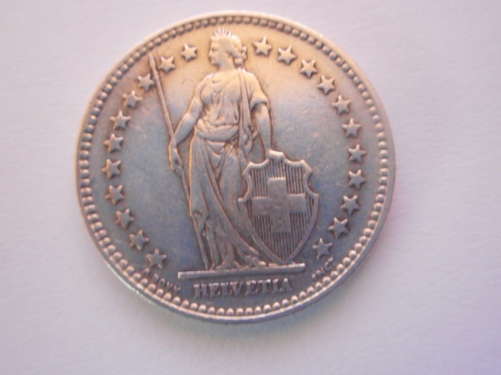 Tutti le monete: 2 Fr. 1937 silber – Usato da Kriegstetten venduto da pizlad2010 2