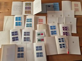 CH-Briefmarken Generaldirektion Ausgaben **/*/o gem. Bilder