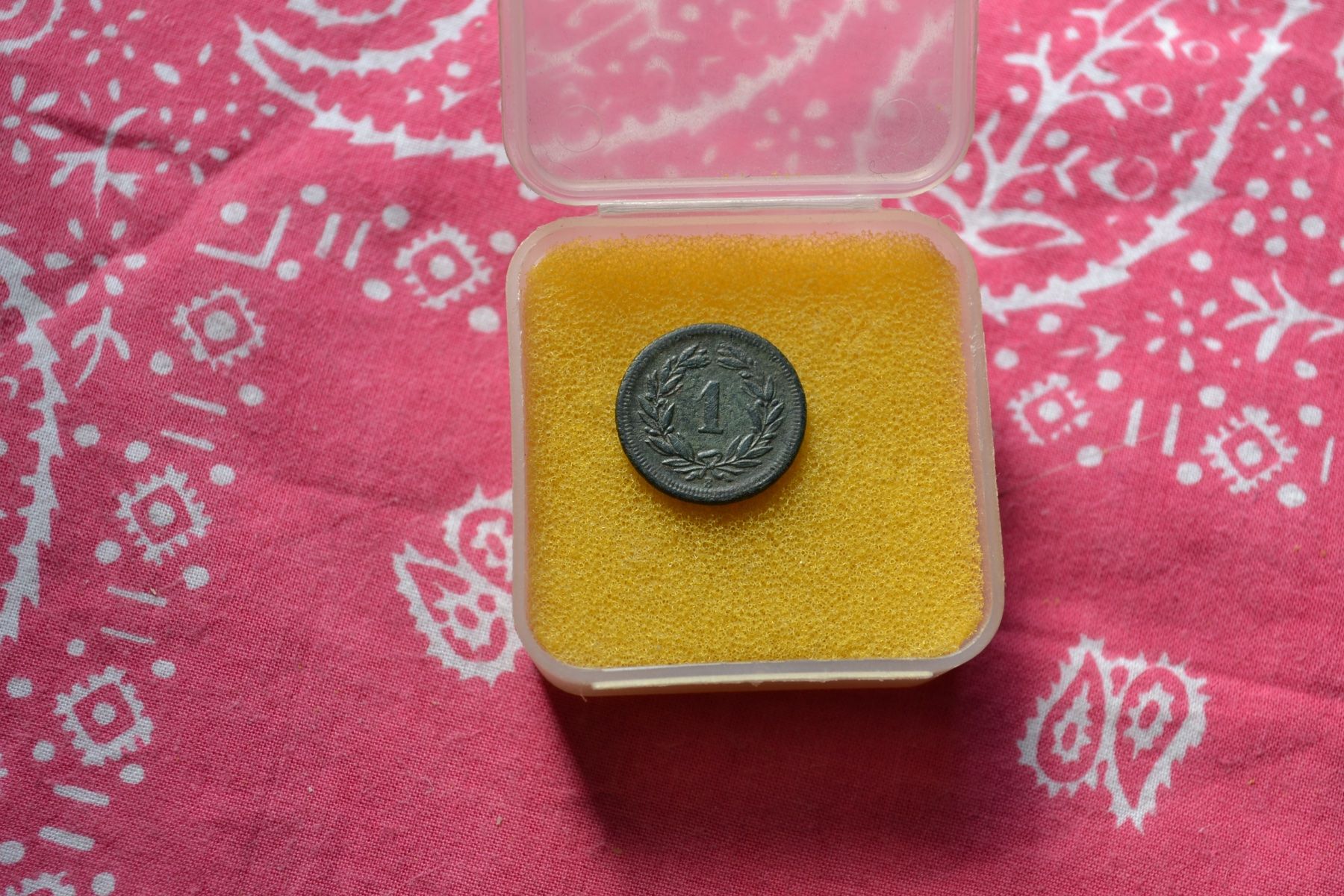 Alle Münzen: 1 Centime 1866 Rare – Gebraucht aus Renens VD von Doidefee 1