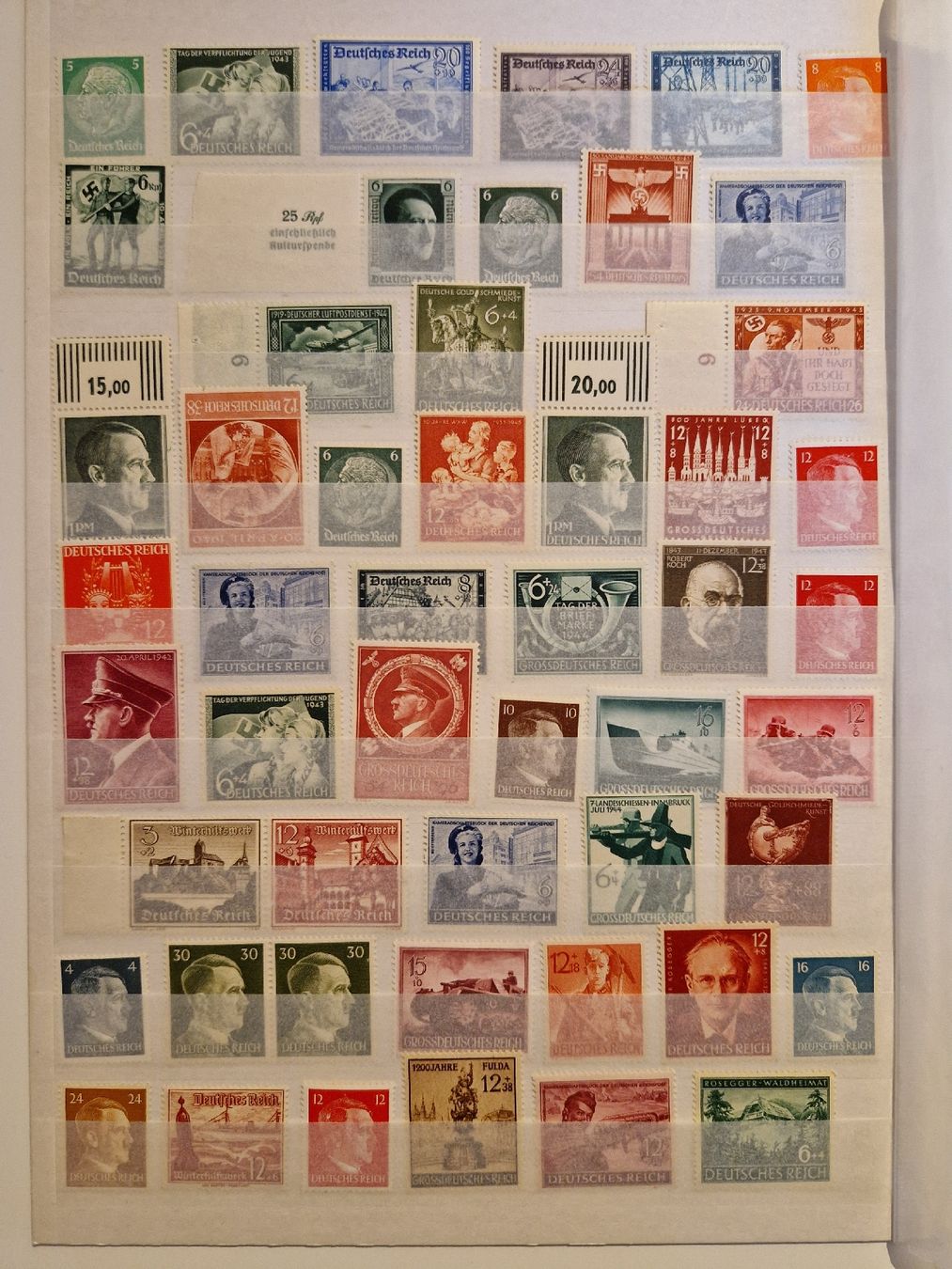 Alle Briefmarken: Deutsches Reich postfrisch Briefmarken – Neu (gemäss Beschreibung) aus St. Gallen von Enrico_SG
