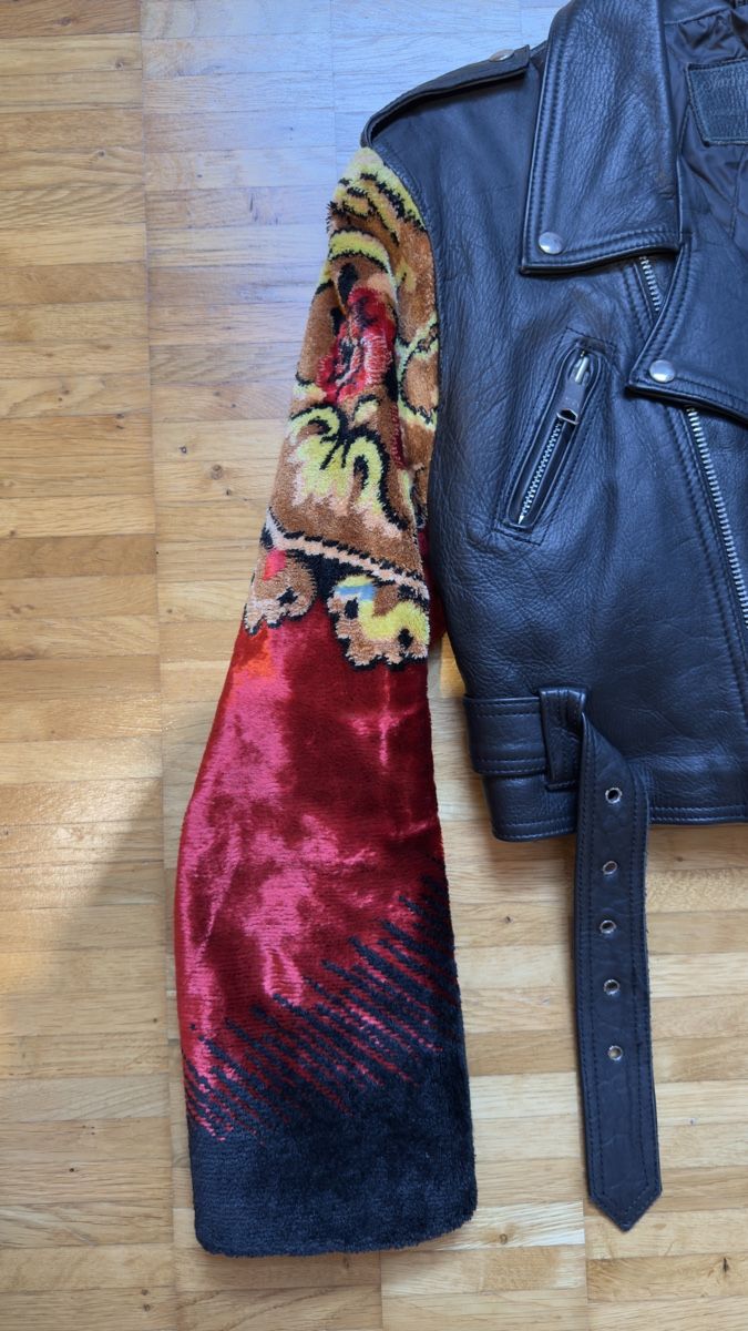 Vestes: Echtleder Jacke mit tollen Ärmeln – D'occasion à Glarus par big.bear 1