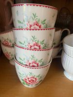 4 Latte Cup Becher von Greengate alivia white NEU