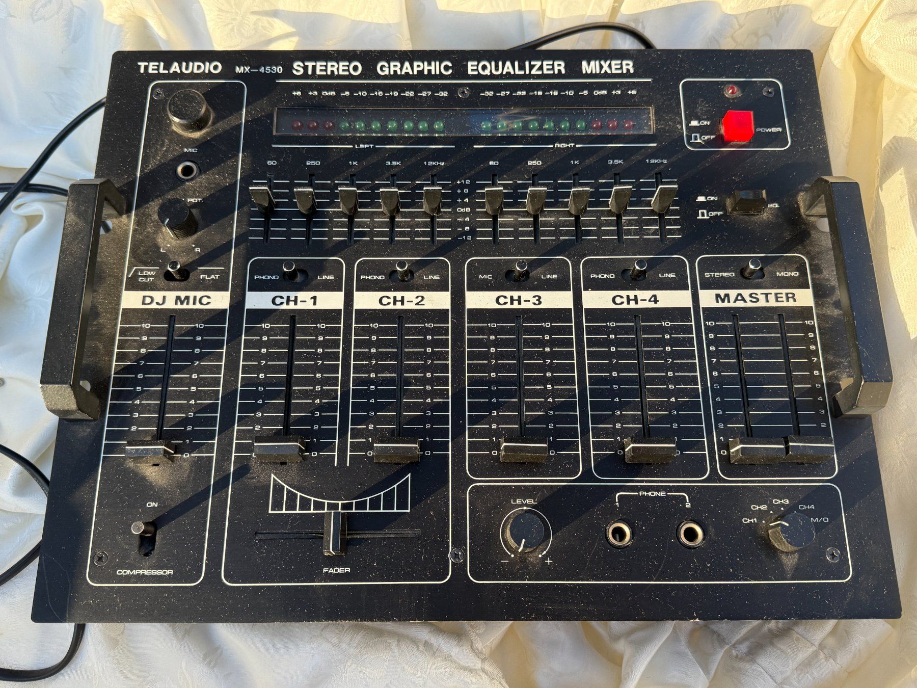 Equalizzatori: Telaudio MX-4530 Stereo Graphic Equalizer Mixer – Usato da Vacallo venduto da cri_229f