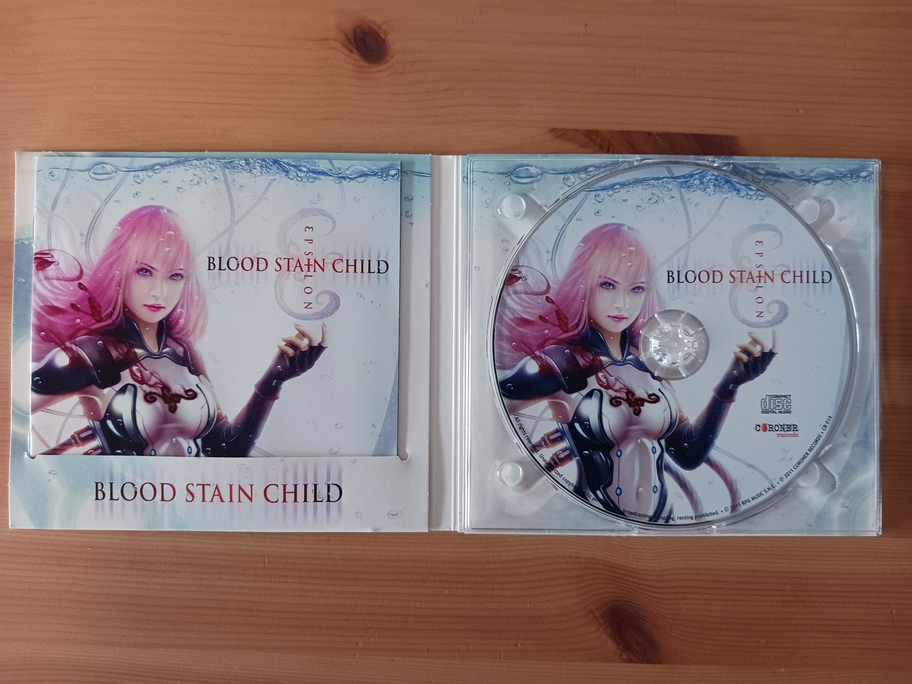 CDs: Blood Stain Child - Epsilon, CD – Gebraucht aus St. Gallen von KCC 3
