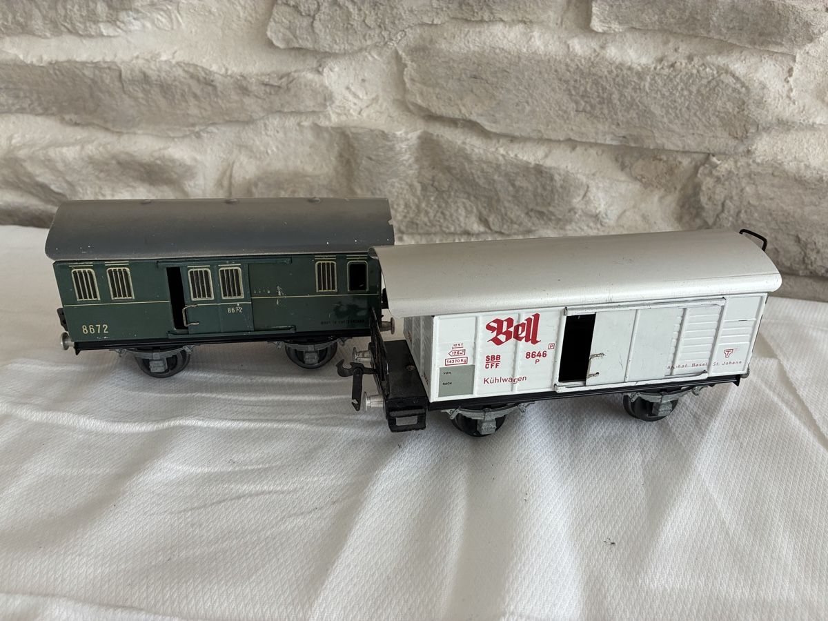Buco Modellini di ferrovie: Güterwagen SBB CFF Buco Set 4 Stk. – Usato da Buchs AG venduto da sasami01 2