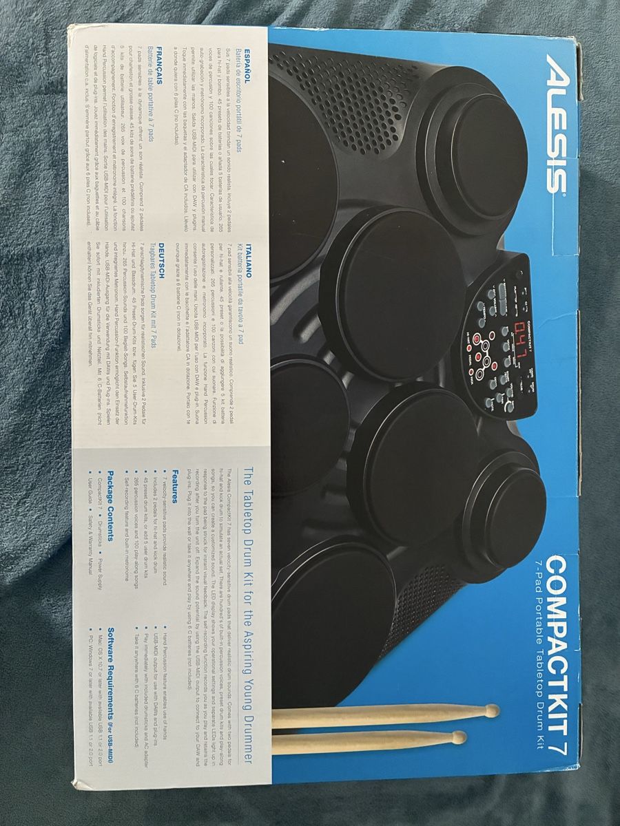 Alesis Musikinstrumente: Alesis Compact Kit 7 E-Drum – Gebraucht aus Gattikon von The.Sparklab 8