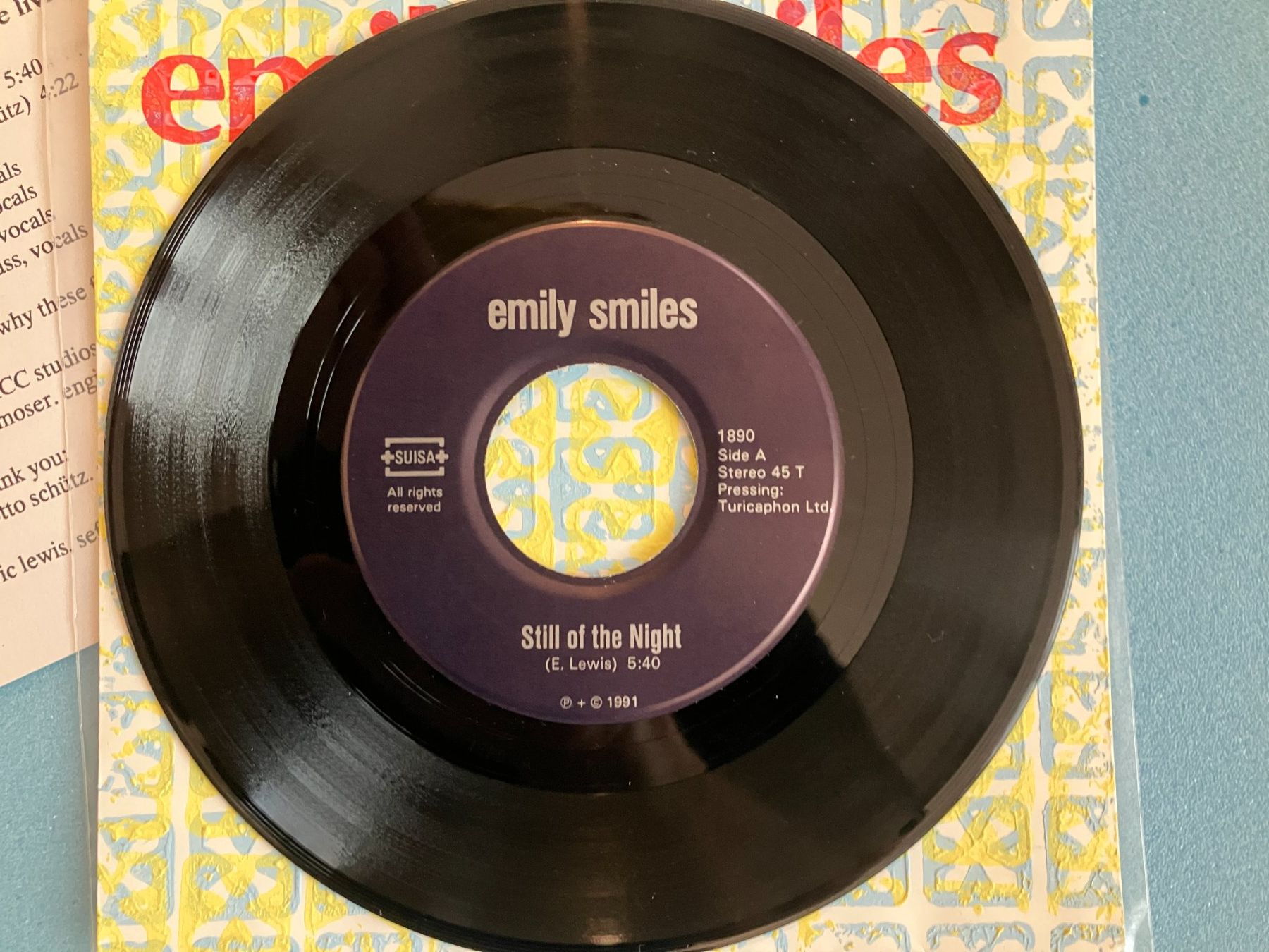 Dischi in vinile: Emily Smiles – Usato da Aarwangen venduto da Jukebox3 4