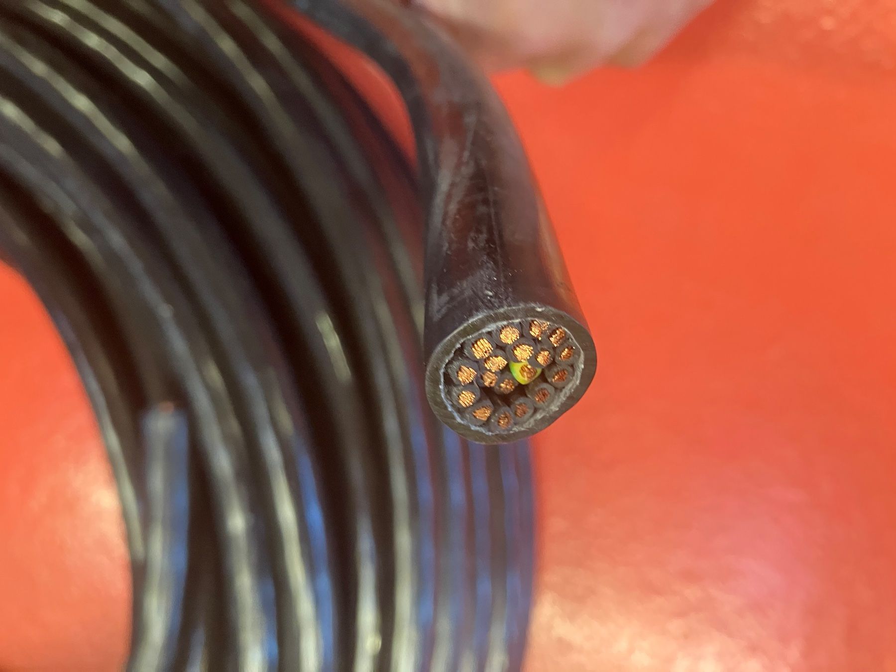 Kabel: Pur Kabel 18 x 1,5 mm2 schwarz – Neu und originalverpackt aus Kehrsatz von stier011 1