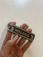 Mollerus Armband, olivgrün/beige