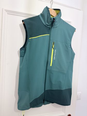 Ortovox Weste Herren Merino Inside grün Grösse M gebraucht