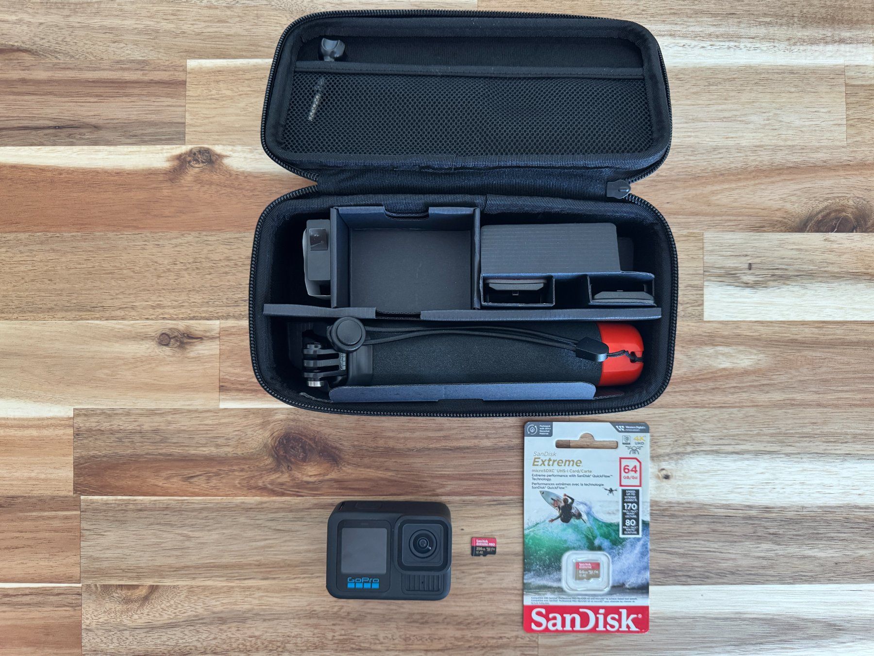 Gopro Action Cam: GoPro HERO13 Black Bundle - Wie neu + 2 extra SD-Karten – Nuovo (secondo la descrizione) da Dübendorf venduto da rym_kwv6 1