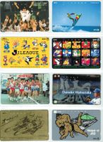 8 Telefonkarten Japan Sport    '