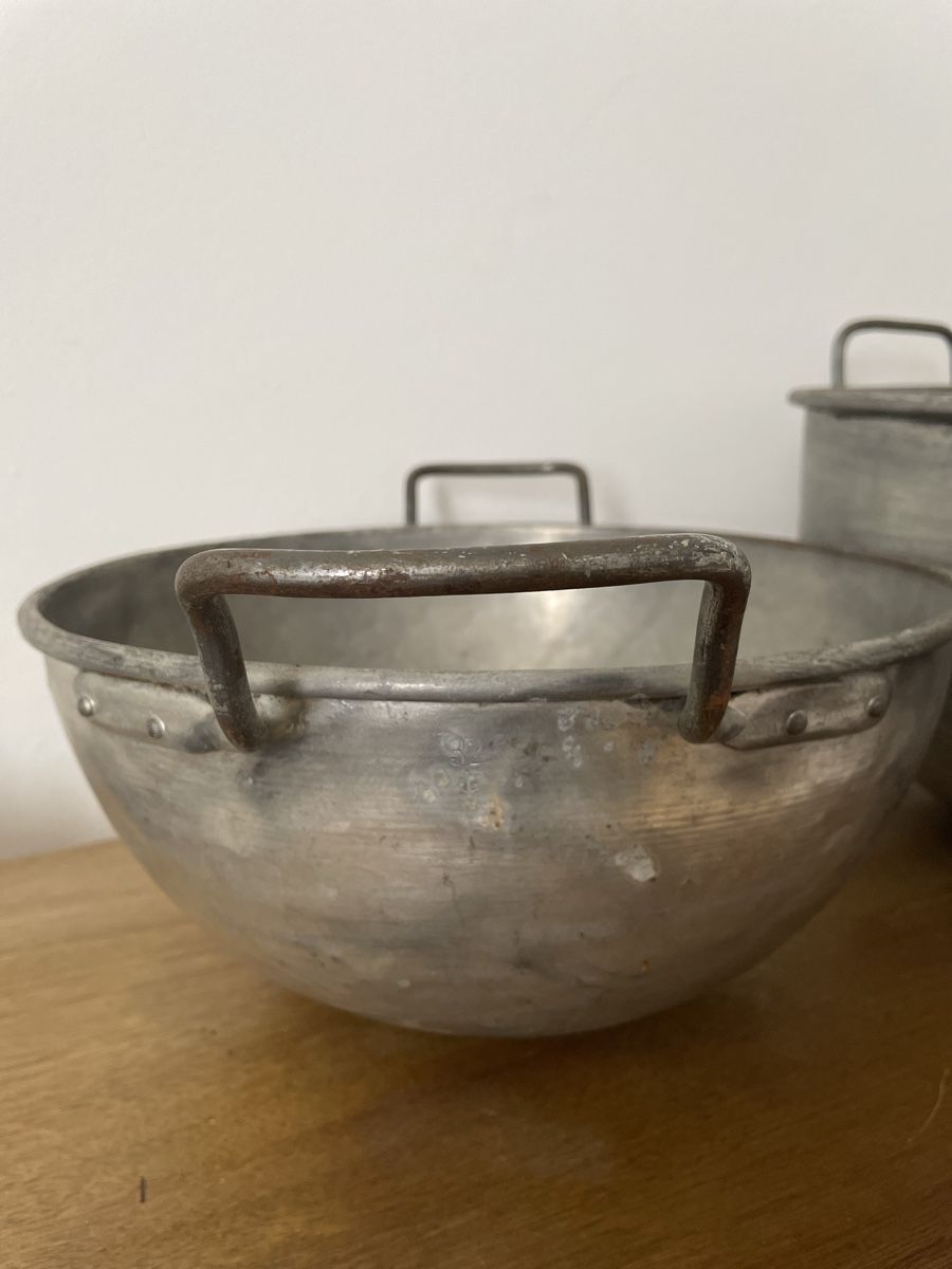 Ciotole: 2 alte vintage Metallschüsseln  – Usato da Münchenbuchsee venduto da hamama18 1