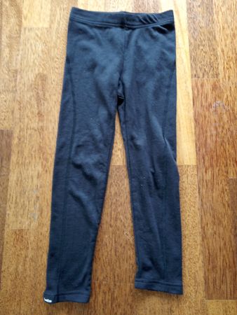 Thermo-Leggings Unterhosen Decathlon schwarz Gr. 128-138