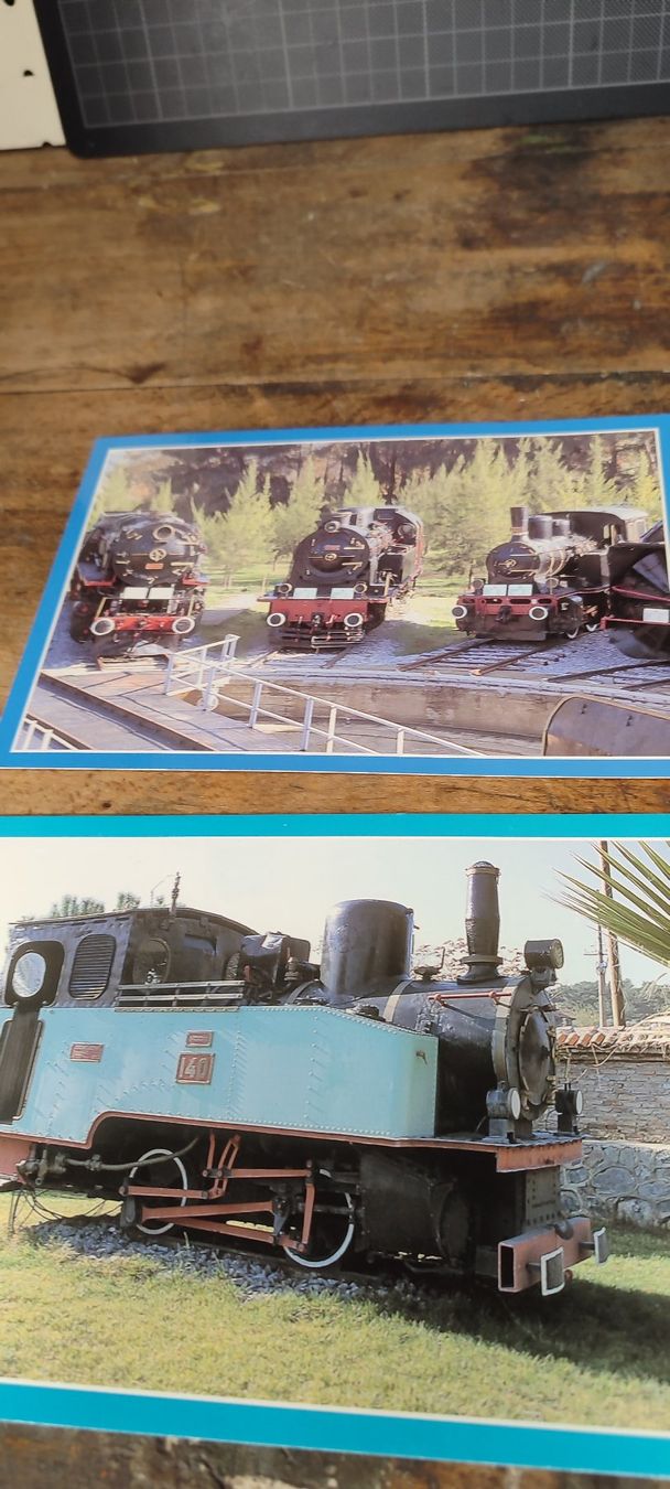 Cartoline postali: 7 Postkarten von alten Dampflokomotiven – Usato da Gelterkinden venduto da MYSTOREFORYOU4460 3
