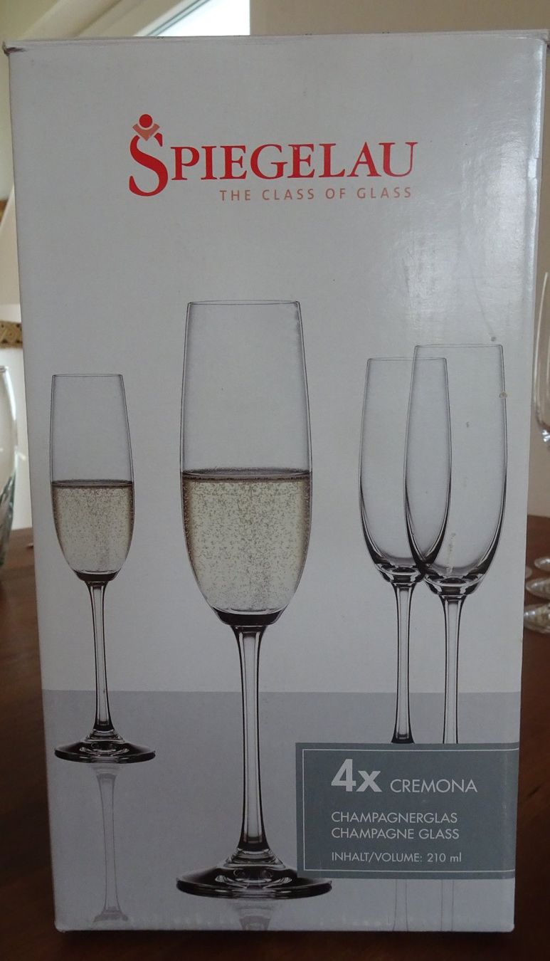 Gläser: Champagnerglas Spiegelau – Gebraucht aus männedorf von purzelchen 1