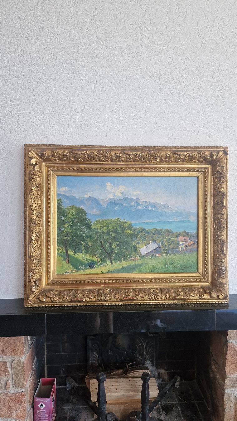 Tableaux: huile sur toile Schmidt-Wehrlin – D'occasion à Echandens par Vasteinauer