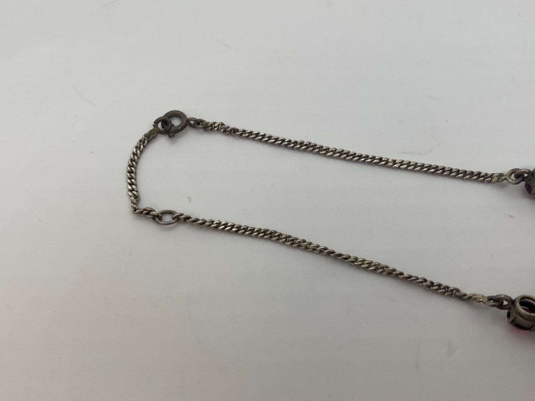 Colliers: Collier mit roten Spinelle 43cm Silber /i423 – D'occasion à Bern par JMsoehne1987 9