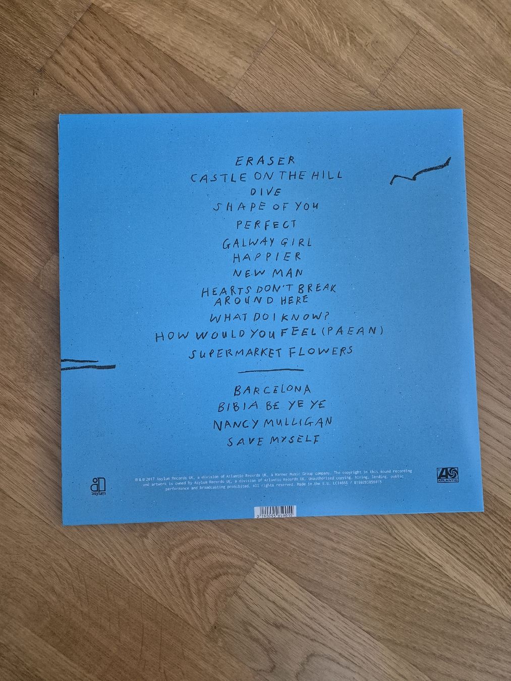 Dischi in vinile: Schallplatte Ed Sheeran ÷ divide – Nuovo (secondo la descrizione) da St. Gallen venduto da Pauline_1234 1