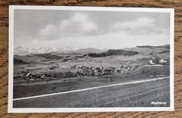 Riggisberg 1942, n.Leysin zu A. Frudiger,Stempel Bewilligung