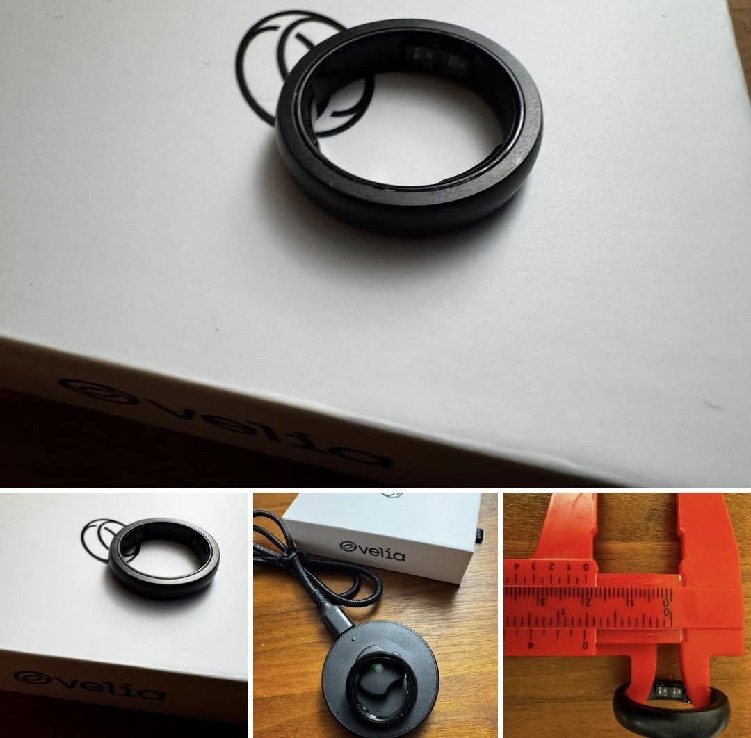 Anelli: Velia US10 Black 0130 Ring - Smartring – Usato da Steffisburg venduto da marinzki