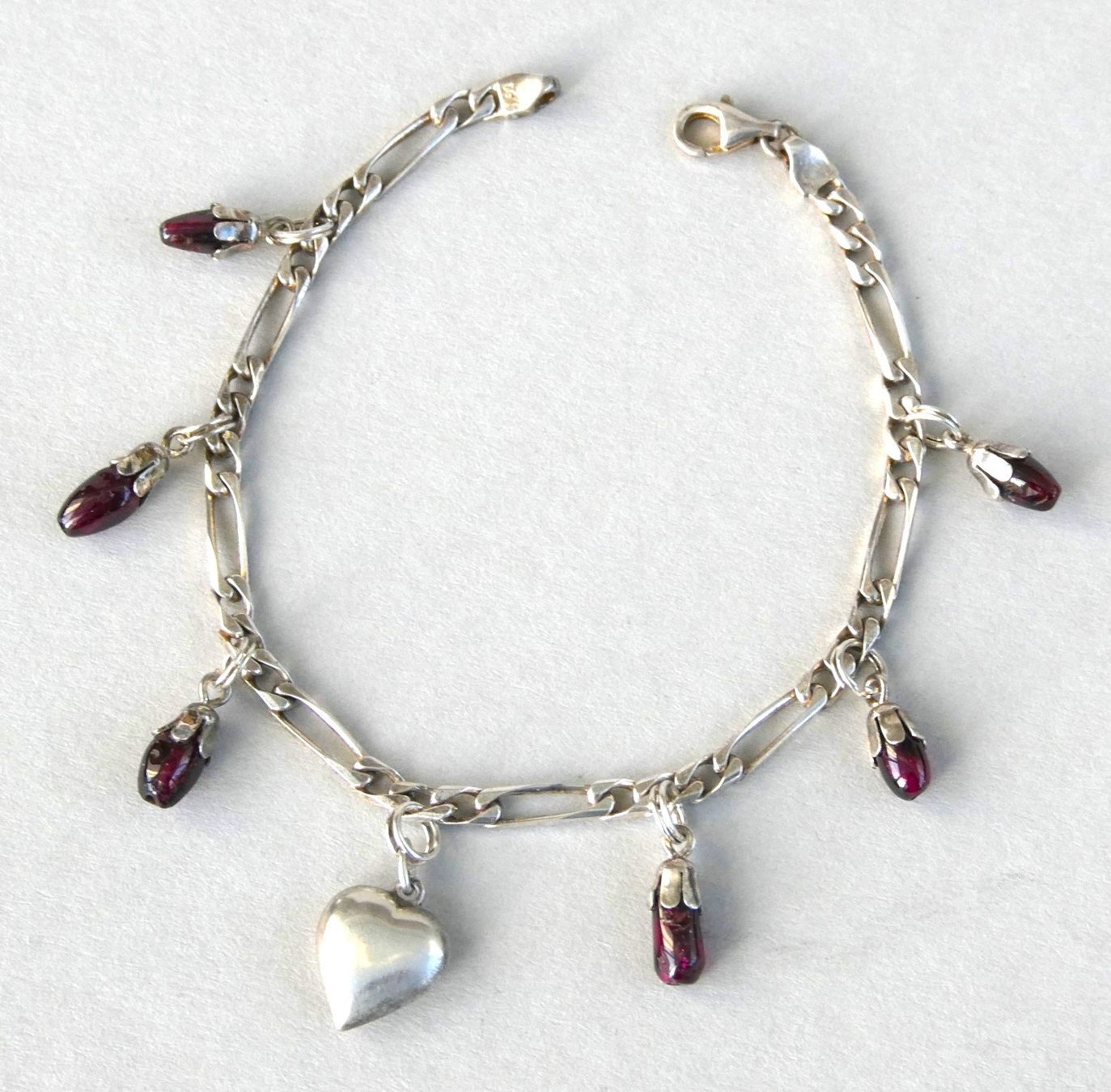 Armbänder & -reifen: Armkette Silber 925 mit Amethysten – Gebraucht aus Beromünster von legolas_mt-gd