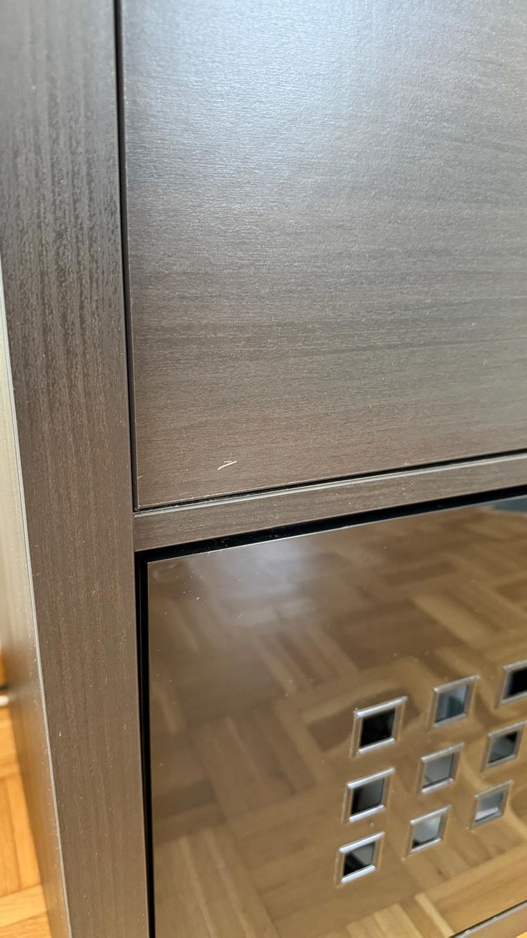 Ikea TV Möbel: Ikea Fernsehmöbel schwarz mit Regalelement – Gebraucht aus oensingen von avalon013 5
